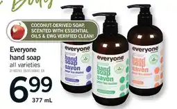 Fortinos EVERYONE HAND SOAP offer