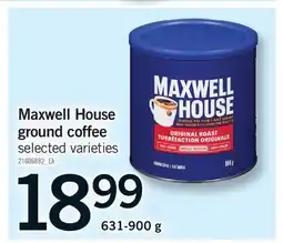 Fortinos MAXWELL HOUSE GROUND COFFEE offer