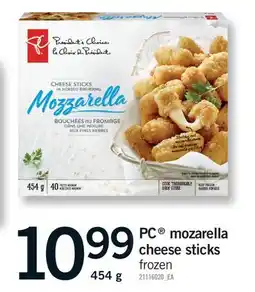 Fortinos PC MOZARELLA CHEESE STICKS offer