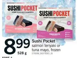 Fortinos SUSHI POCKET offer