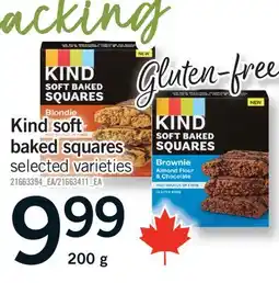 Fortinos KIND SOFT BAKED SQUARES offer