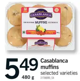 Fortinos CASABLANCA MUFFINS offer