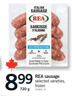 Fortinos REA SAUSAGE offer