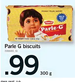 Fortinos PARLE G BISCUITS offer