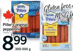 Fortinos PILLER'S ORIGINAL PEPPERONI offer