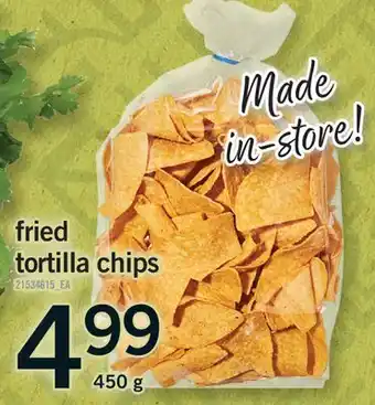 Fortinos FRIED TORTILLA CHIPS offer