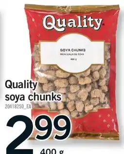 Fortinos QUALITY SOYA CHUNKS offer
