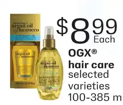 Fortinos OGX HAIR CARE offer