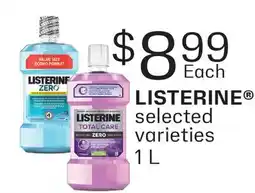 Fortinos LISTERINE offer
