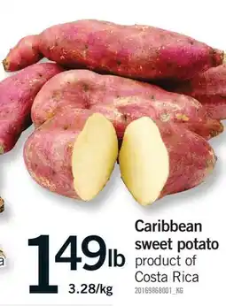 Fortinos CARIBBEAN SWEET POTATO offer