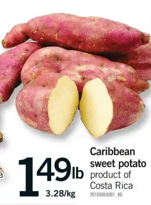 Fortinos CARIBBEAN SWEET POTATO offer