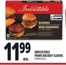 Metro IRRESISTIBLE PRIME RIB BEEF SLIDERS offer