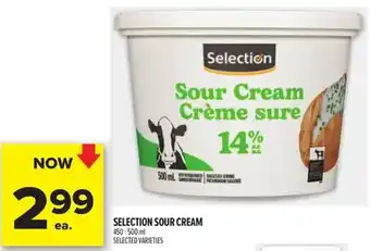 Metro SELECTION SOUR CREAM offer