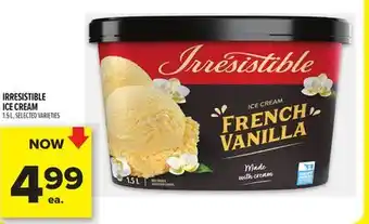 Metro IRRESISTIBLE ICE CREAM offer
