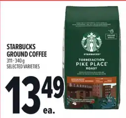 Metro STARBUCKS GROUND COFFEE offer