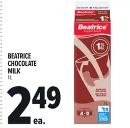 Metro BEATRICE CHOCOLATE MILK offer