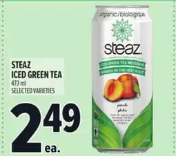 Metro STEAZ ICED GREEN TEA offer