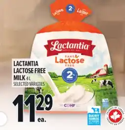 Metro LACTANTIA LACTOSE FREE MILK offer