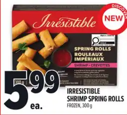 Metro IRRESISTIBLE SHRIMP SPRING ROLLS offer