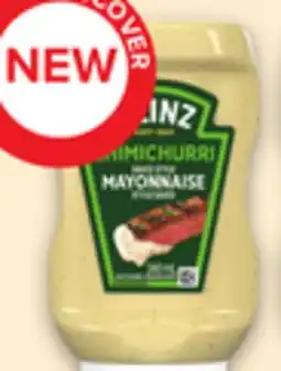 Metro HEINZ MAYONNAISE STYLE SAUCES offer