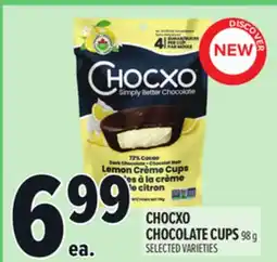 Metro CHOCXO CHOCOLATE CUPS offer