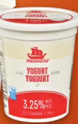 Metro HANS DAHI, PHOENICIA OR CEDAR YOGOURT offer