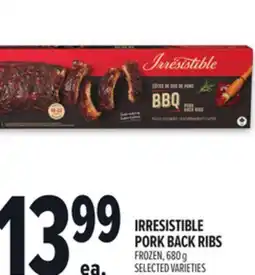 Metro IRRESISTIBLE PORK BACK RIBS offer