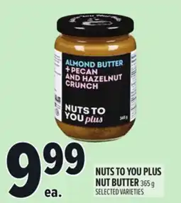 Metro NUTS TO YOU PLUS NUT BUTTER offer