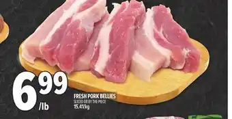 Metro FRESH PORK BELLIES offer