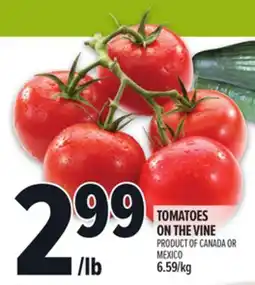 Metro TOMATOES ON THE VINE offer
