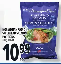 Metro NORWEGIAN FJORD STEELHEAD SALMON PORTIONS offer