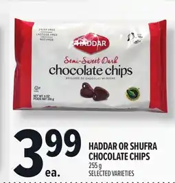 Metro HADDAR OR SHUFRA CHOCOLATE CHIPS offer