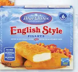Metro BLUEWATER SHRIMP OR FISH FILLETS offer