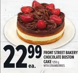 Metro FRONT STREET BAKERY CHOCOLATE BOSTON CAKE offer