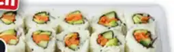 Metro VEGETARIAN, CALIFORNIA OR SPICY CALIFORNIA ROLLS offer