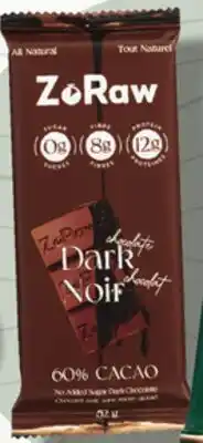 Metro ZORAW CHOCOLATE BARS offer