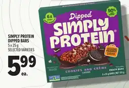 Metro SIMPLY PROTEIN DIPPED BARS offer