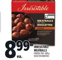 Metro IRRESISTIBLE MEATBALLS offer