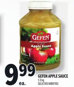 Metro GEFEN APPLE SAUCE offer