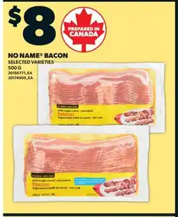 Valu-mart NO NAME BACON offer
