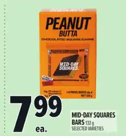 Metro MID-DAY SQUARES BARS offer