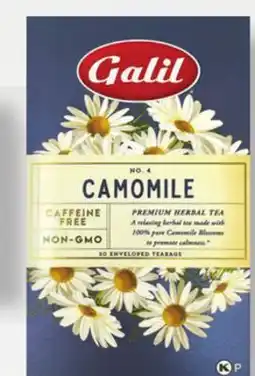 Metro GALIL OR WISSOTZKY TEA offer