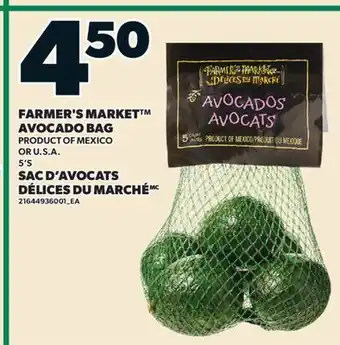 Valu-mart SAC D'AVOCATS DÉLICES DU MARCHÉ, 5'S offer