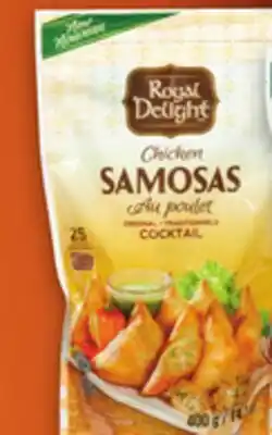 Metro ROYAL DELIGHT SAMOSAS offer