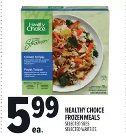 Metro HEALTHY CHOICE FROZEN MEALS offer
