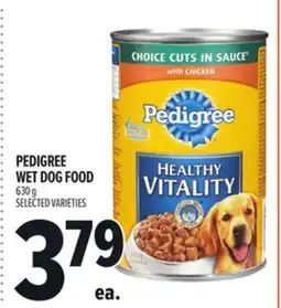 Metro PEDIGREE WET DOG FOOD offer