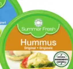 Metro SUMMER FRESH HUMMUS OR DIPS offer