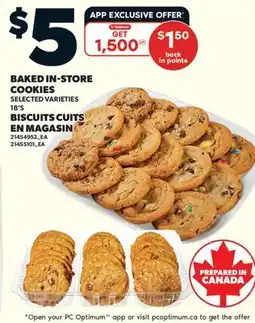 Valu-mart BISCUITS CUITS EN MAGASIN, 18'S offer