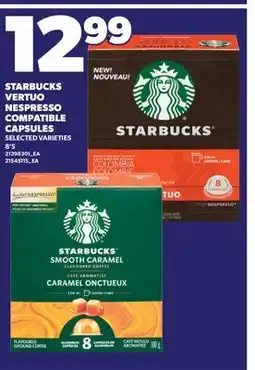Valu-mart STARBUCKS VERTUO NESPRESSO COMPATIBLE CAPSULES, 8'S offer