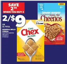 Valu-mart GENERAL MILLS CEREAL offer